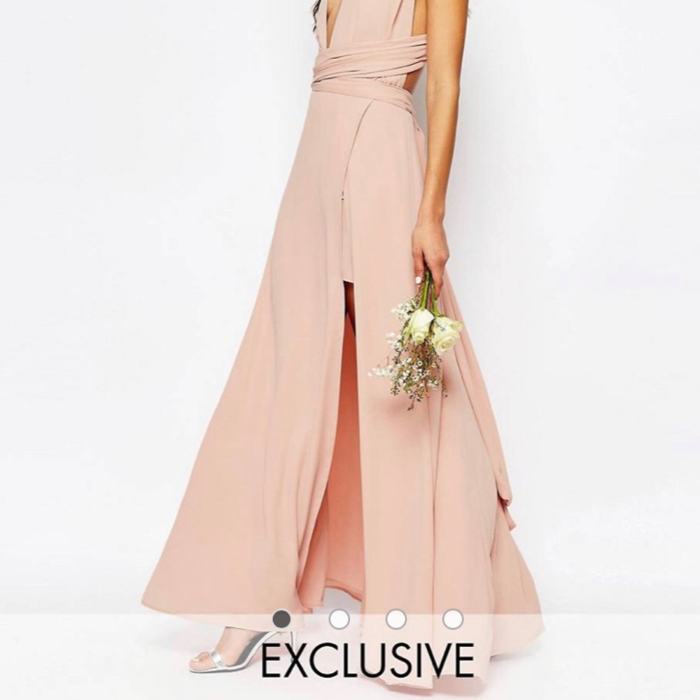 Fame and partners- Ainsley multi-way dress, color grey